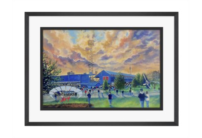 Dens Park Stadium 'Going to the Match' Fine Art Print - Dundee FC